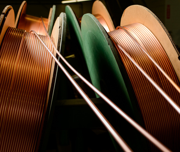 copper tube bending